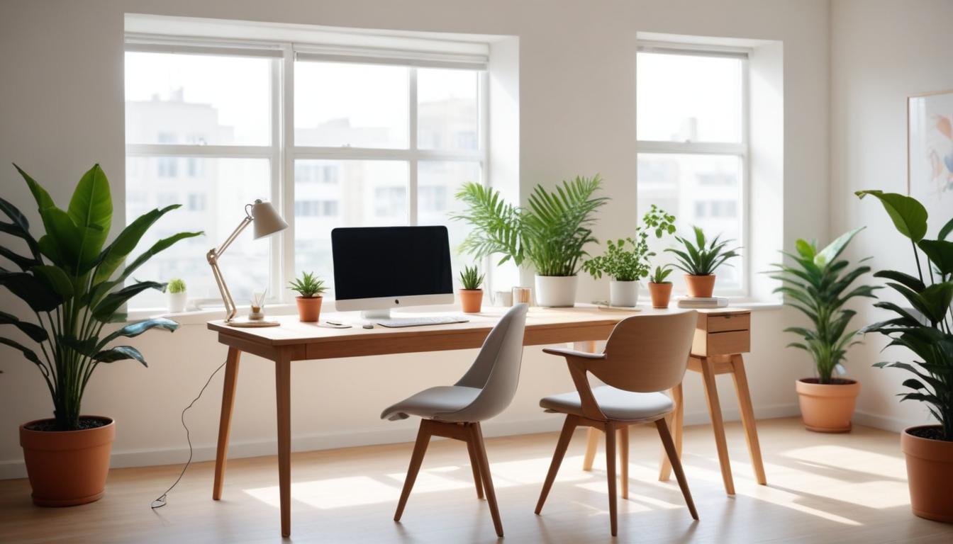 Şık ve Minimalist Modern Çalışma Alanları